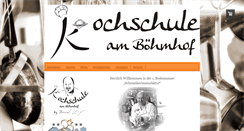 Desktop Screenshot of kochschule-am-boehmhof.de